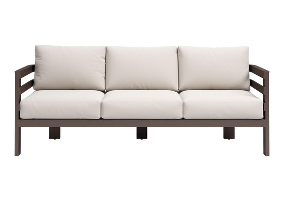 704041 Bal Outdoor Harbor Sofa White
