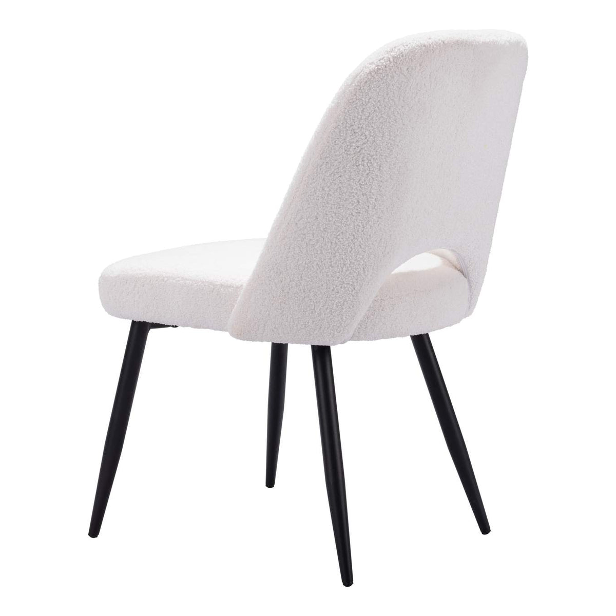 109325 Teddy Dining Chair (Set Of 2) Ivory