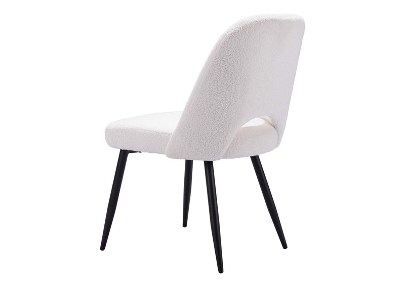 109325 Teddy Dining Chair (Set Of 2) Ivory