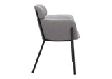 110171 Bremor Dining Chair (Set Of 2) Slate Gray