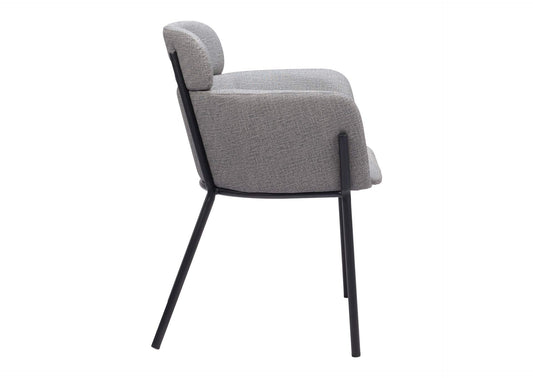 110171 Bremor Dining Chair (Set Of 2) Slate Gray