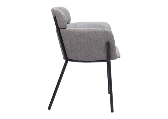 110171 Bremor Dining Chair (Set Of 2) Slate Gray