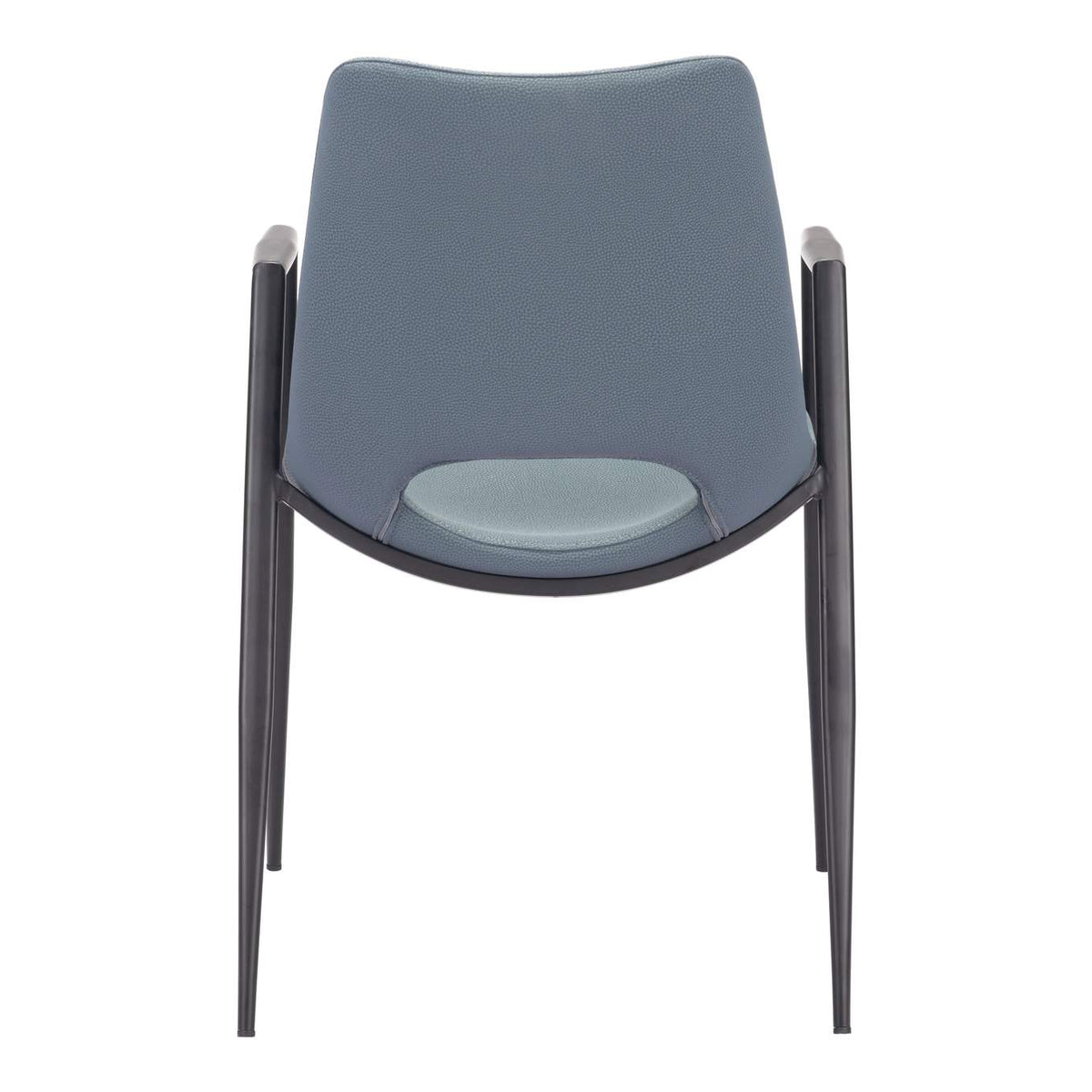 109536 Desi Dining Chair (Set Of 2) Azure Gray