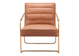 109520 Dallas Accent Chair Vintage Brown