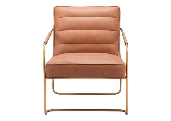 109520 Dallas Accent Chair Vintage Brown