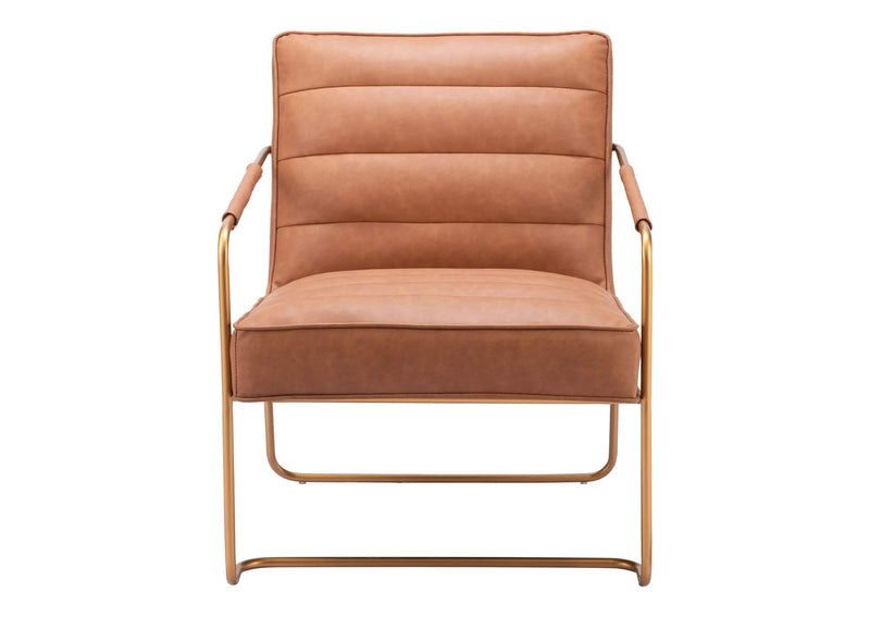 109520 Dallas Accent Chair Vintage Brown