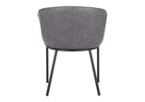 110175 Garston Dining Chair Gray