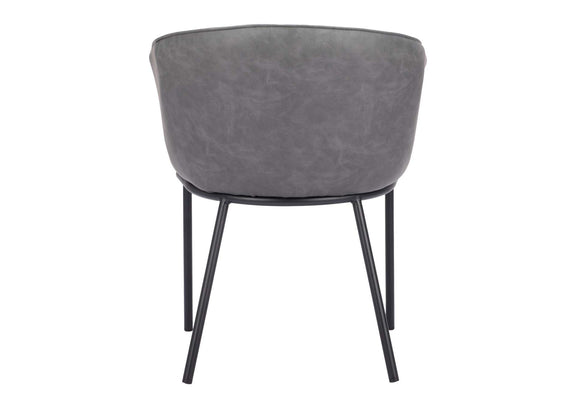 110175 Garston Dining Chair Gray