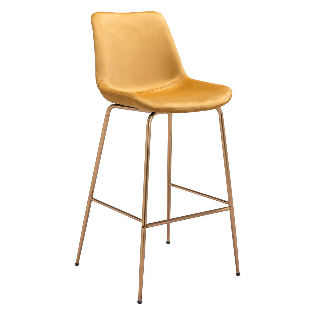 101758 Tony Barstool Yellow & Gold