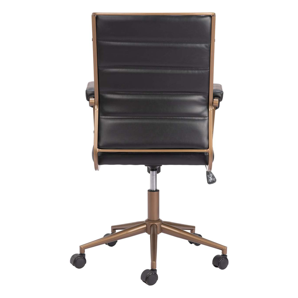 109021 Auction Office Chair Vintage Black
