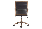 109021 Auction Office Chair Vintage Black