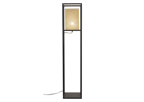 56130 Yves Floor Lamp Gold & Black