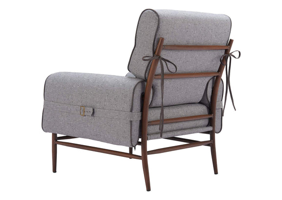 110205 Klem Accent Chair Gray