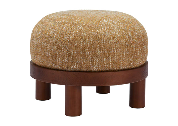 110184 Gome Ottoman Oat Yellow