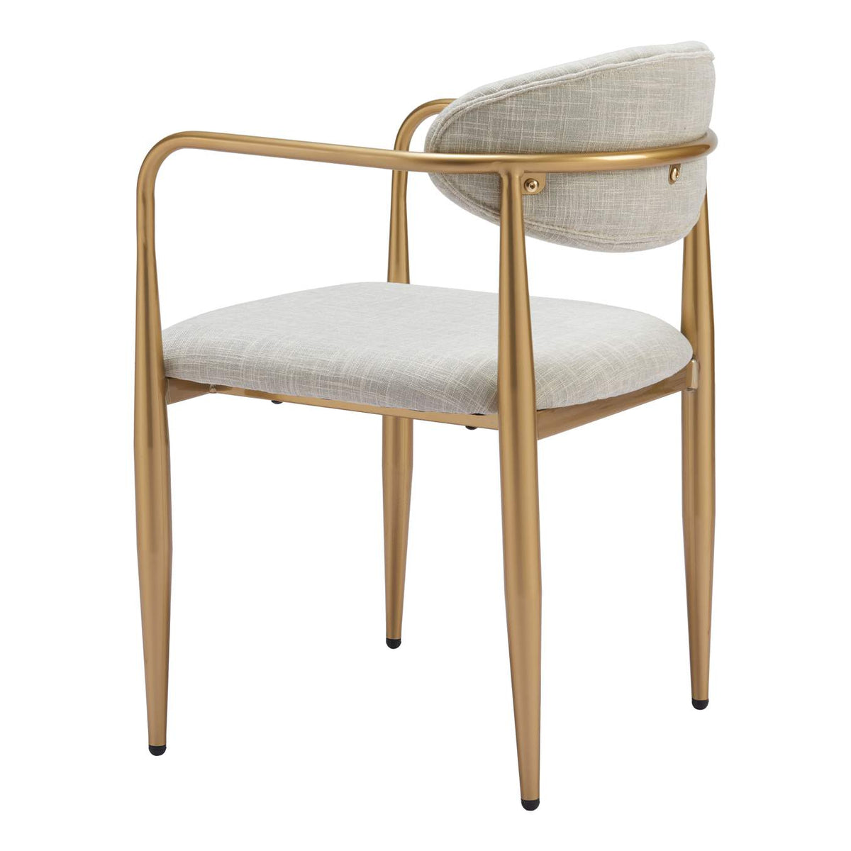 110207 Zens Dining Chair (Set Of 2) Quill Gray