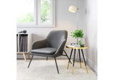 109235 Manuel Accent Chair Gray