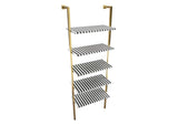 109387 Zebra Shelf Multicolor
