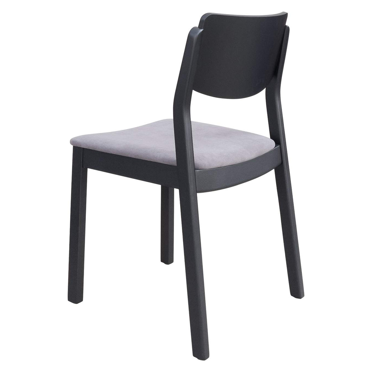 109214 Desdamona Dining Chair (Set Of 2) Gray & Black