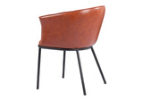 110176 Garston Dining Chair Brown
