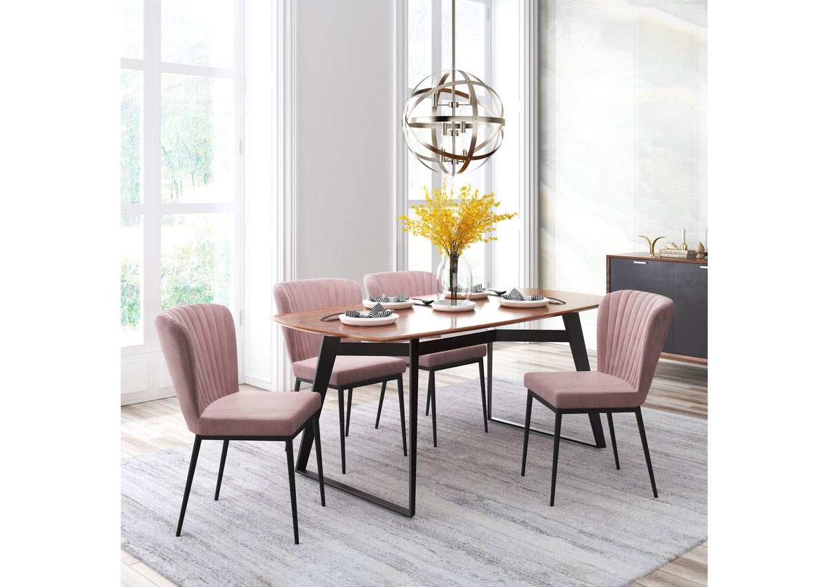 101101 Tolivere Dining Chair (Set Of 2) Pink