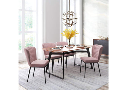 101101 Tolivere Dining Chair (Set Of 2) Pink