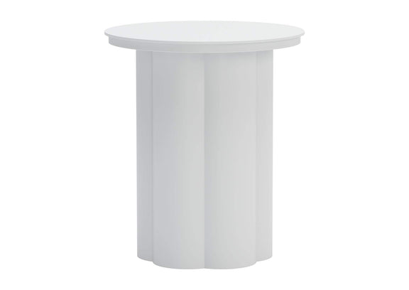 704021 Kogur Outdoor Side Table White