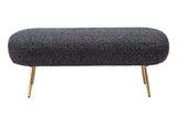 110081 Creek Bench Glitter Black