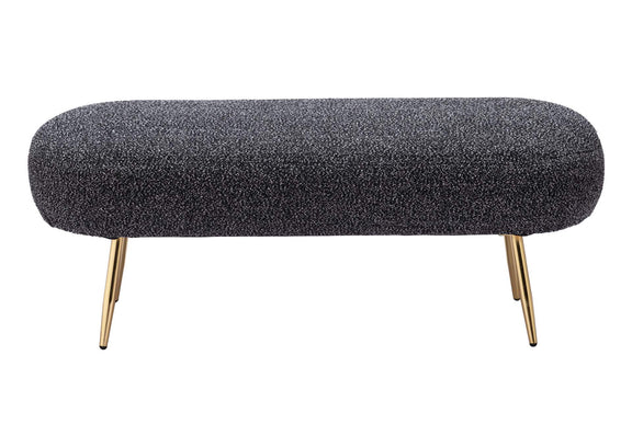 110081 Creek Bench Glitter Black