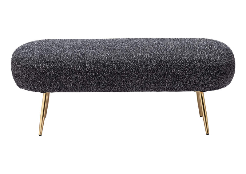 110081 Creek Bench Glitter Black