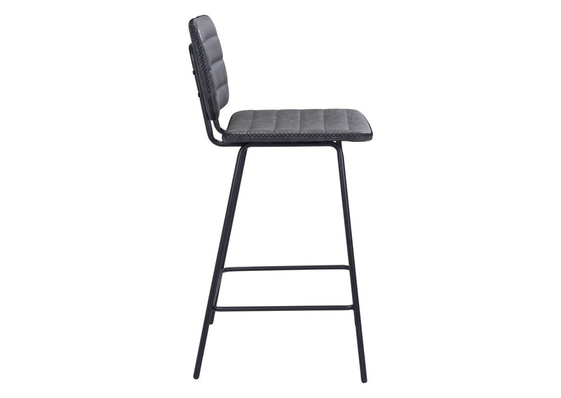 109504 Boston Counter Stool (Set Of 2) Vintage Black