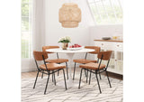 109208 Phoenix Dining Table White