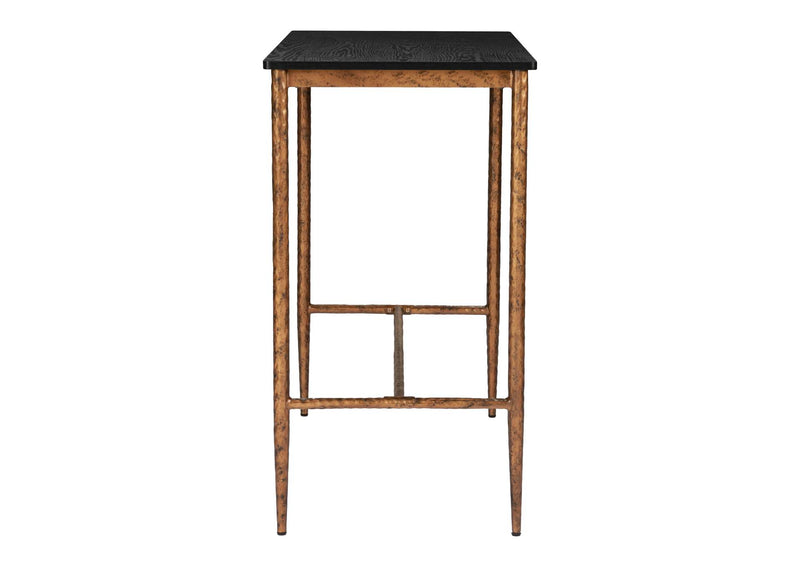 109970 Nida Bar Table Black & Bronze