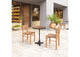 704050 Iska Outdoor Dining Chair (Set Of 2) Natural