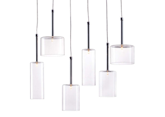 50140 Hale Ceiling Lamp Clear