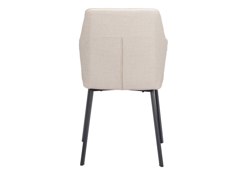 109400 Adage Dining Chair (Set Of 2) Beige