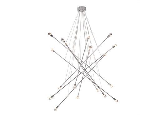 50216 Belief Ceiling Lamp Chrome