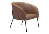 109055 Quinten Accent Chair Vintage Brown