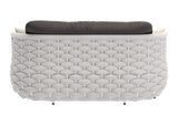 704026 Coral Reef Outdoor Loveseat Gray