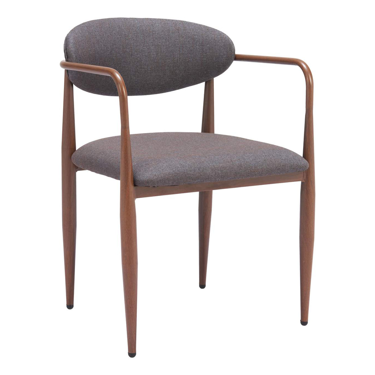 110208 Zens Dining Chair (Set Of 2) Truffle Gray