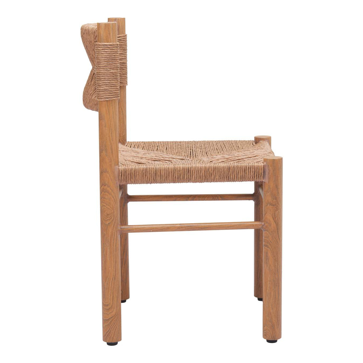 704050 Iska Outdoor Dining Chair (Set Of 2) Natural