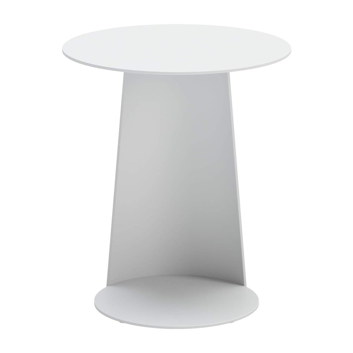 704020 Sunny Isles Outdoor Side Table White