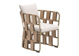 704012 Quadrat Outdoor Dining Chair White
