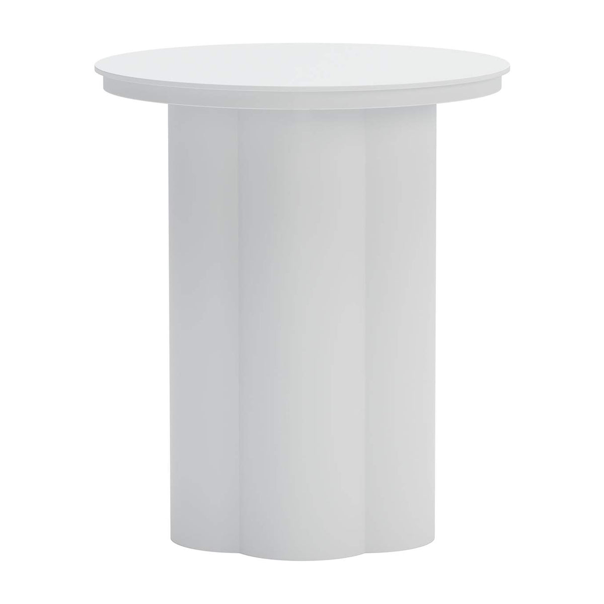 704021 Kogur Outdoor Side Table White