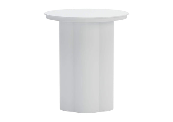 704021 Kogur Outdoor Side Table White