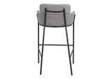 110173 Bremor Barstool Slate Gray