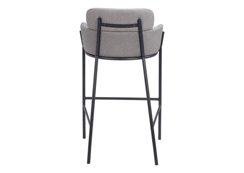110173 Bremor Barstool Slate Gray