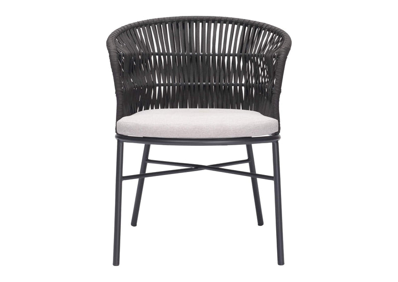 703987 Freycinet Outdoor Dining Chair (Set Of 2) Black