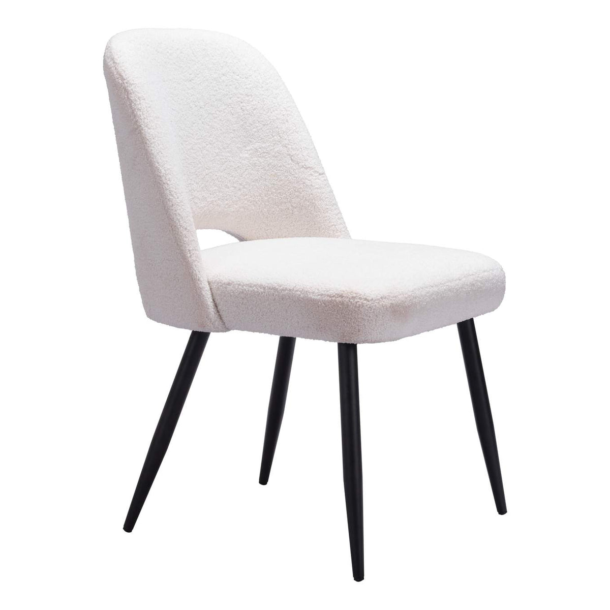 109325 Teddy Dining Chair (Set Of 2) Ivory
