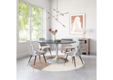 101089 Piccolo Dining Chair (Set Of 2) Gray