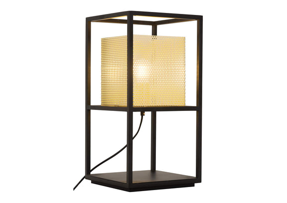 56129 Yves Table Lamp Gold & Black